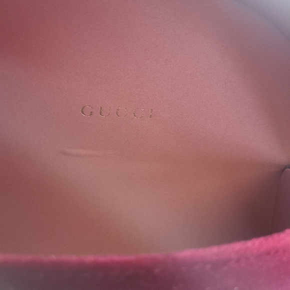 Gucci Rimless Shield Sunglasses w/ Star Studs - Picture 6 of 14